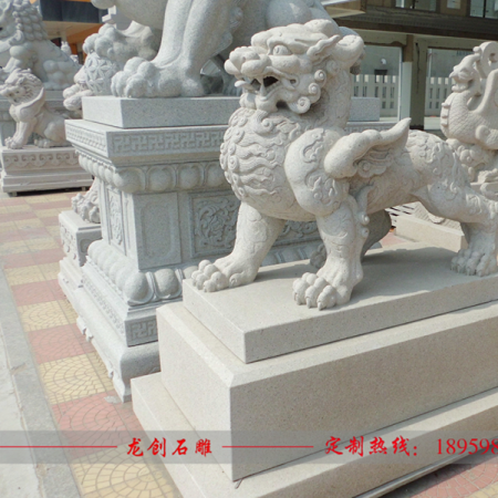 吉祥如意貔貅 鎮(zhèn)宅納財(cái)貔貅 石雕貔貅廠家