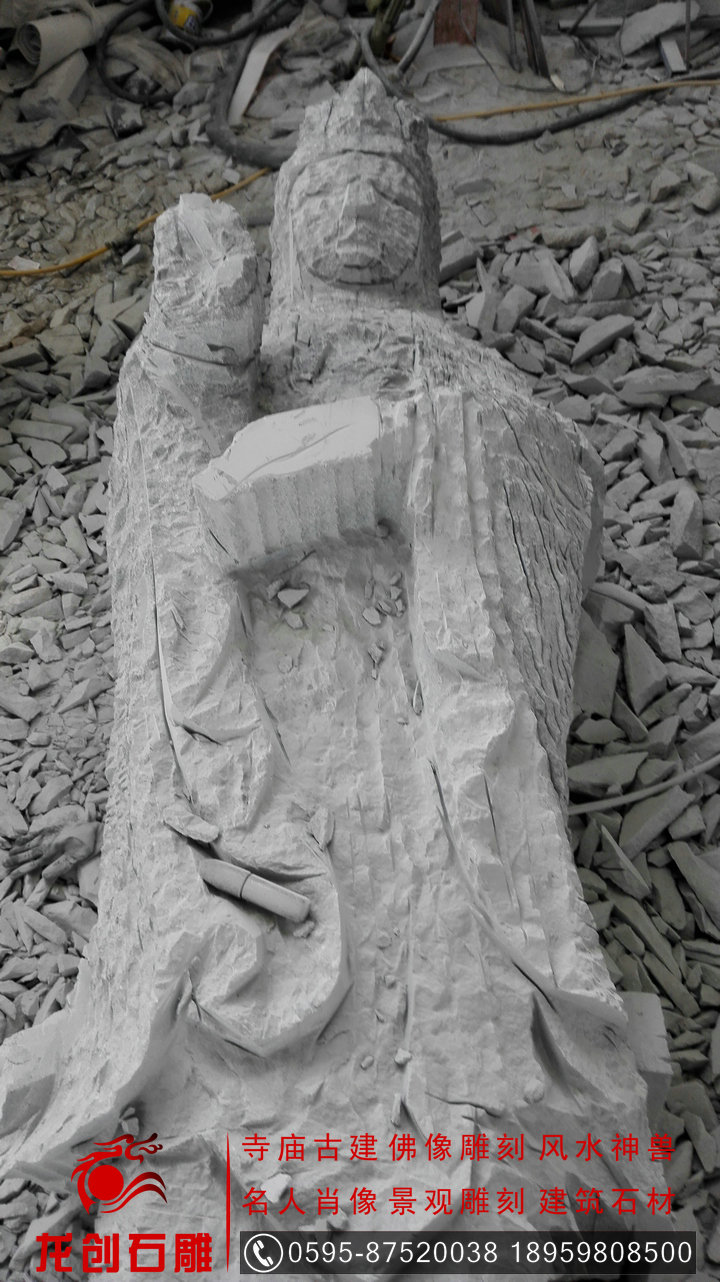 石雕觀音佛像怎樣雕刻？