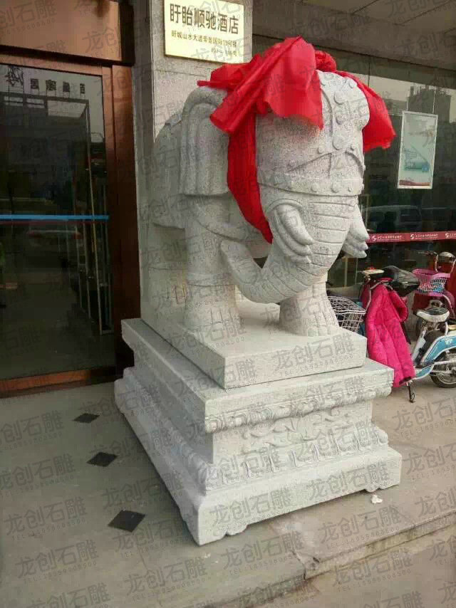 為何石雕大象在生活中這么流行擺放？